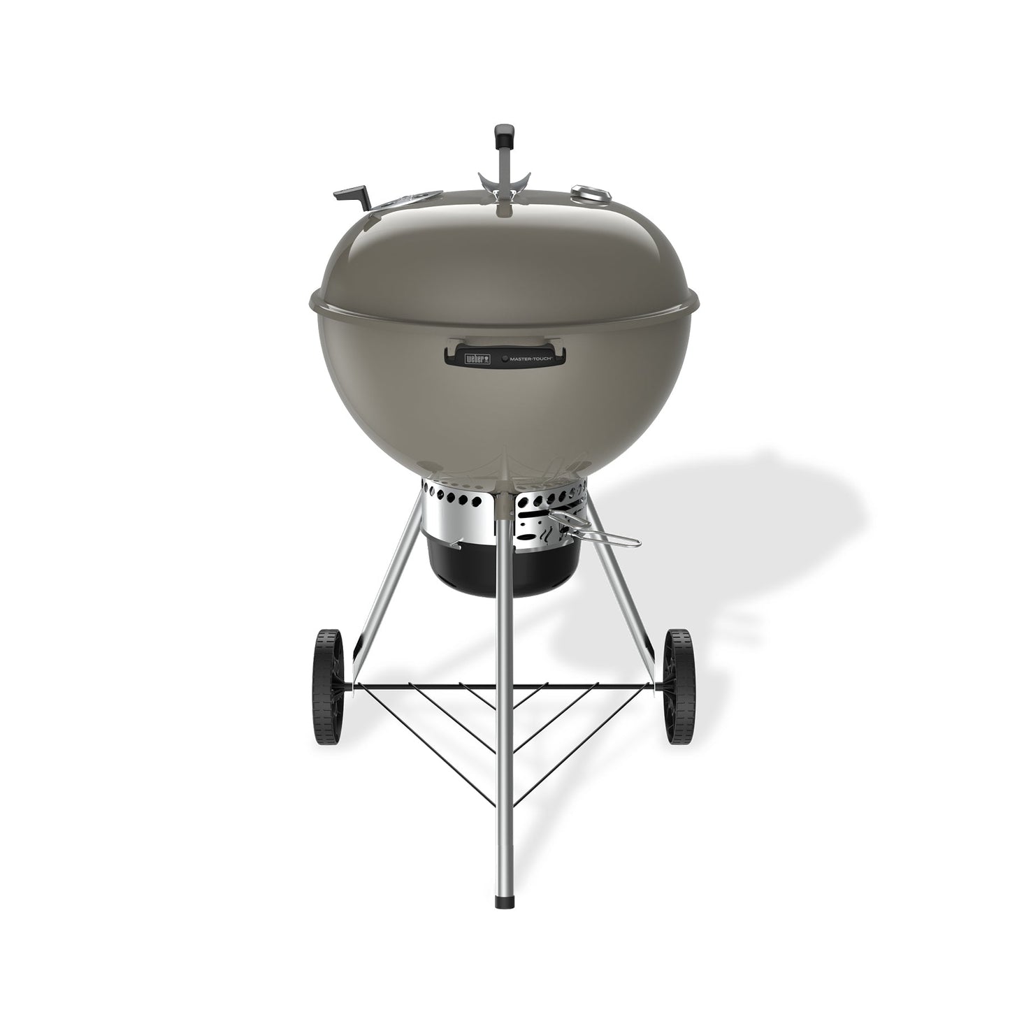 Premium NEW 2026 Model Weber Master-Touch GBS C-5755 Holzkohle Kettle Grill in Smoke Grey, 57cm