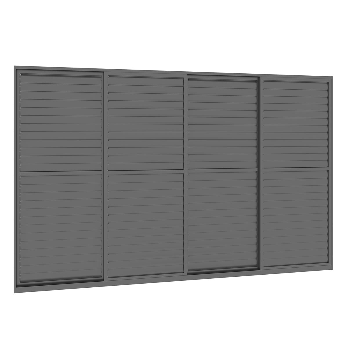 Sanctuary 4m Sliding Walls mit Movable Louvres