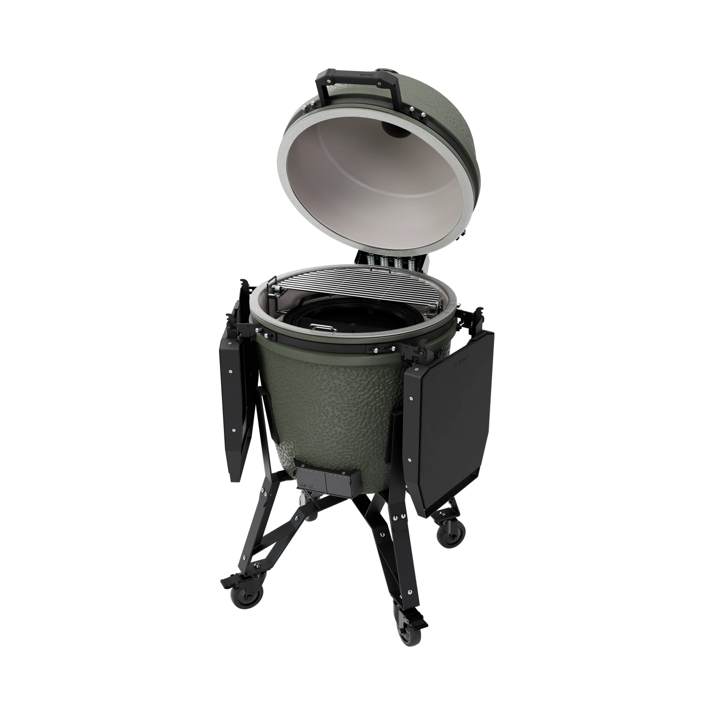 Premium BSTRD. PRO Groß Kamado Grill in Alpine Green