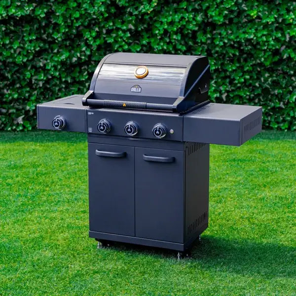 GRLLR Prime G3S 3 Brenner Gas Barbecue mit Side Brenner