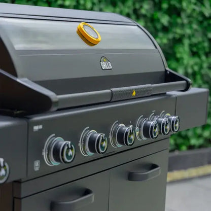 GRLLR Prime G5S 5 Brenner Gas Barbecue mit Back Brenner und Side Brenner