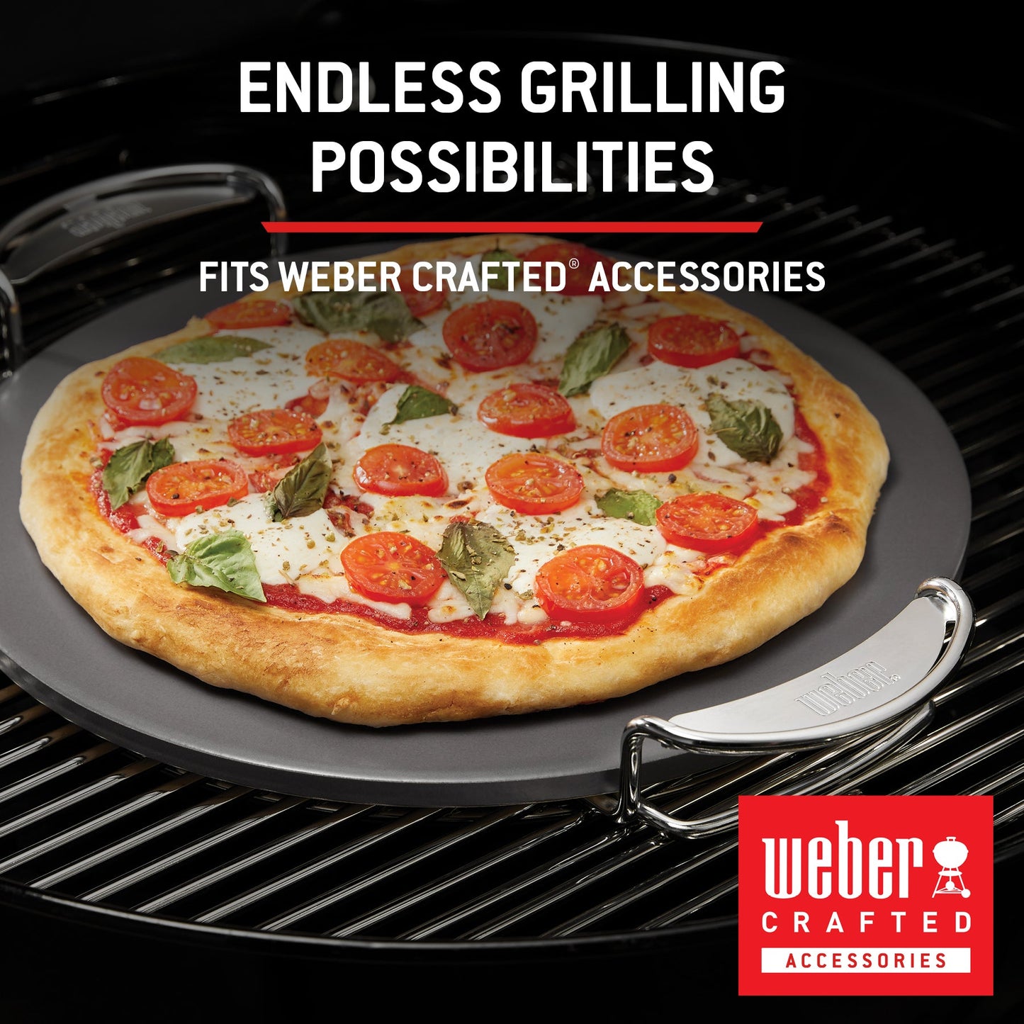 Premium NEW 2026 Model Weber Master-Touch GBS C-5755 Holzkohle Kettle Grill in Smoke Grey, 57cm