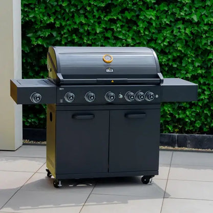 GRLLR Prime G5S 5 Brenner Gas Barbecue mit Back Brenner und Side Brenner