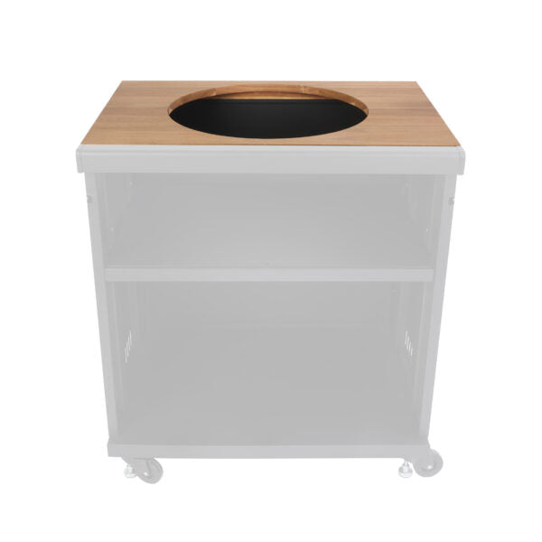 GRLLR Worktop for Connect Extension Unit - 18inch Kamado mit Facia