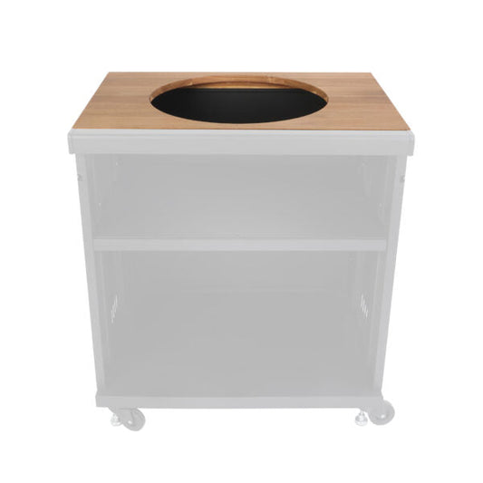 GRLLR Worktop for Connect Extension Unit - 18inch Kamado mit Facia