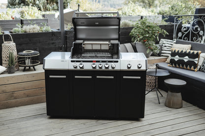 Premium Enders Uniq Pro 3 IK Gas Grill Setchen mit Cruster