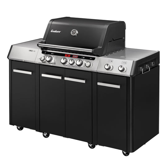 Premium Enders Uniq Pro 3 IK Gas Grill Setchen mit Cruster