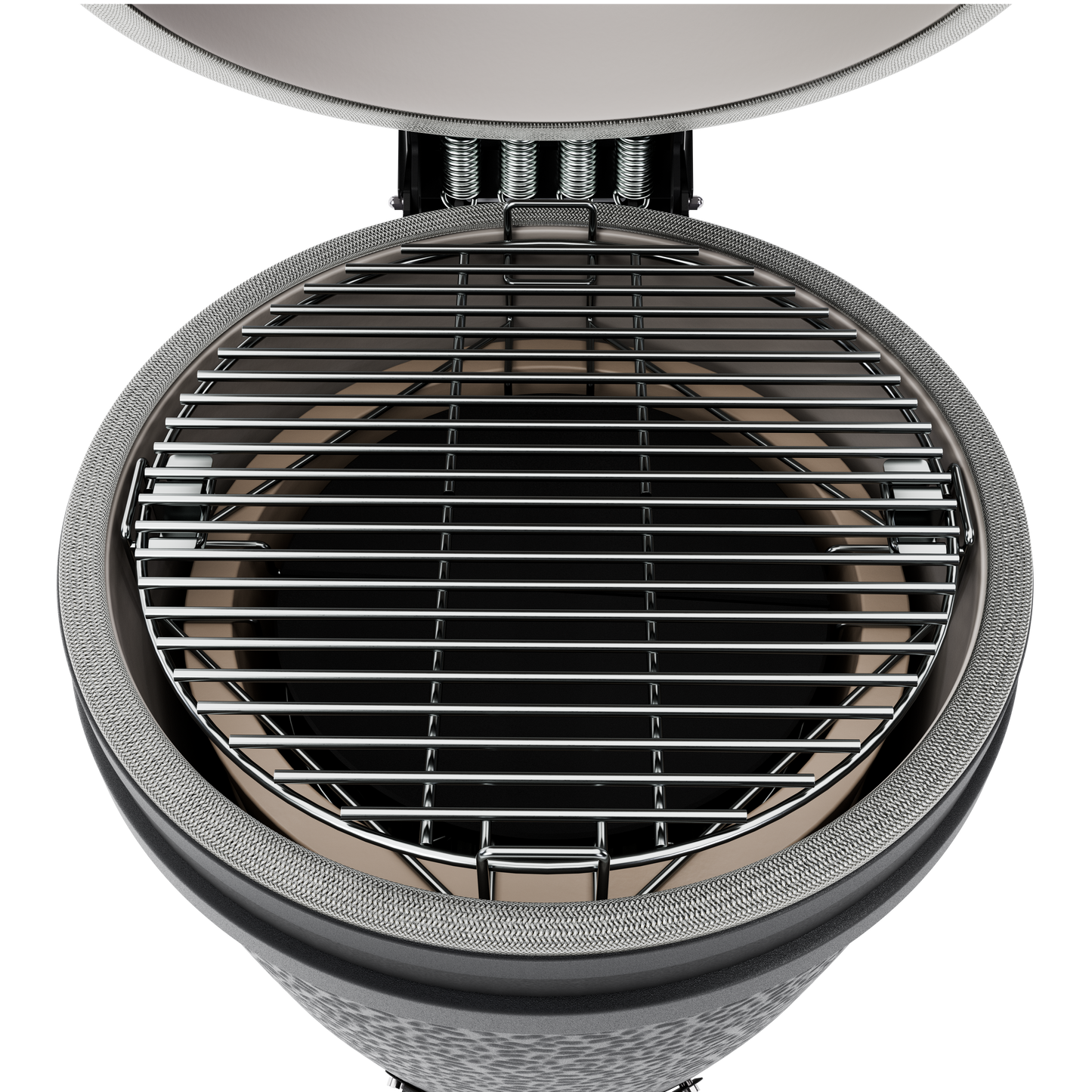 Premium BSTRD. PRO Groß Solo Kamado Grill in Graphite