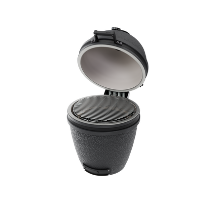 Premium BSTRD. PRO Groß Solo Kamado Grill in Graphite