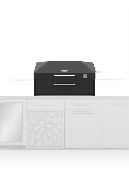 Premium Flamery Klein Asado Grill mit 50/50 Split Grill