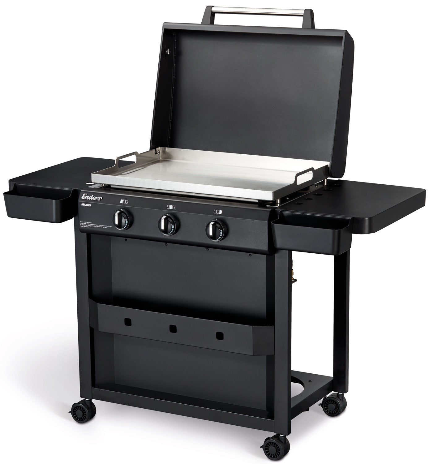 Premium Enders Amaro 3 Brenner Stainless Steel Gas Grill Grillplatte mit FREE Abdeckung
