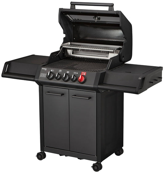 Premium Enders Monroe Pro 3 SIK Turbo Shadow 3 Brenner Gas Grill mit FREE Abdeckung