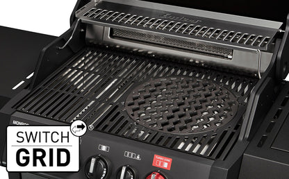 Premium Enders Monroe Pro 3 SIK Turbo Shadow 3 Brenner Gas Grill mit FREE Abdeckung