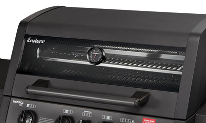 Enders Monroe Pro 4 SIK Turbo Shadow 4 Brenner Gas Barbecue mit FREE Abdeckung
