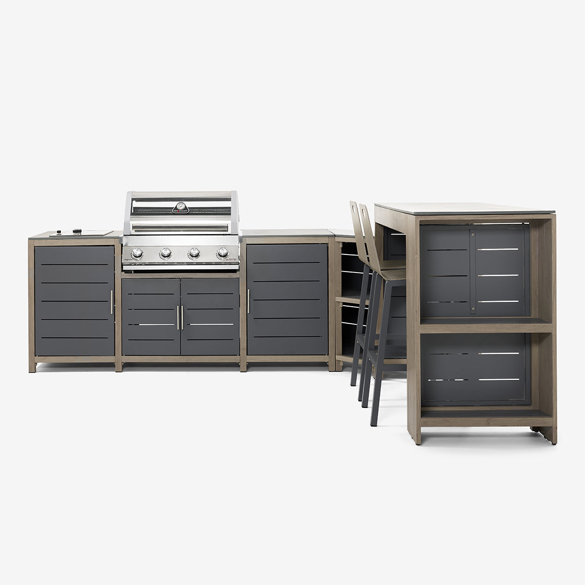 Premium Grillstream Sanctuary Birch 4 Brenner Deluxe Outdoor Setchen