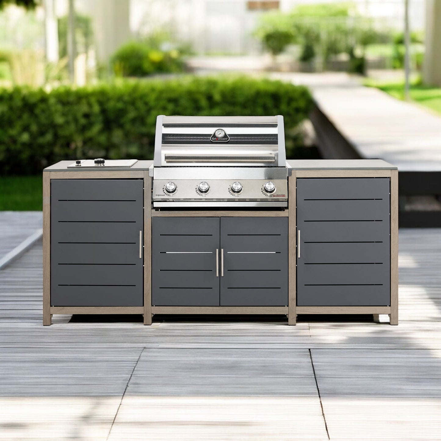Premium Grillstream Sanctuary Birch 4 Brenner Deluxe Outdoor Setchen