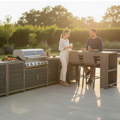 Premium Grillstream Sanctuary Birch 6 Brenner Deluxe Outdoor Setchen
