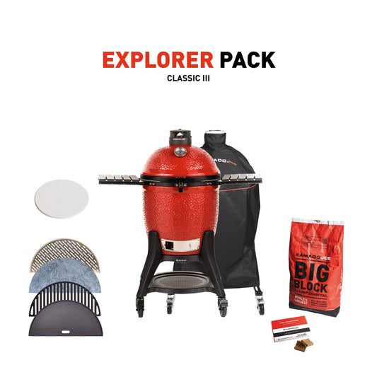 Kamado Joe Classic III mit Explorer Pack