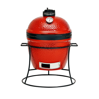 Kamado Joe Junior Celebration Pack mit Wheeled Cart, Sear Grate und Abdeckung