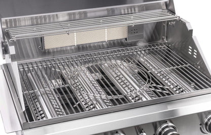 Premium Outback Signature 4 Brenner Hybrid Stainless Steel Grill - Built-In