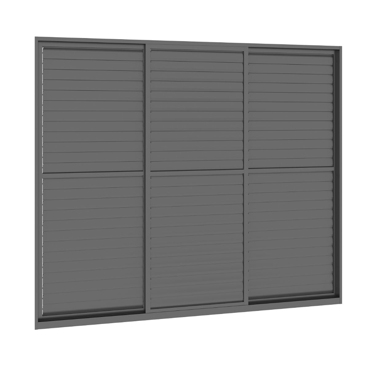 Sanctuary 3m Sliding Walls mit Movable Louvres