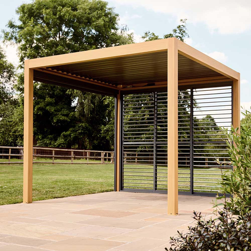 Sanctuary Oak 3 x 3m Pergola mit Lights