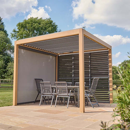 Sanctuary Oak 3 x 3m Pergola mit Lights