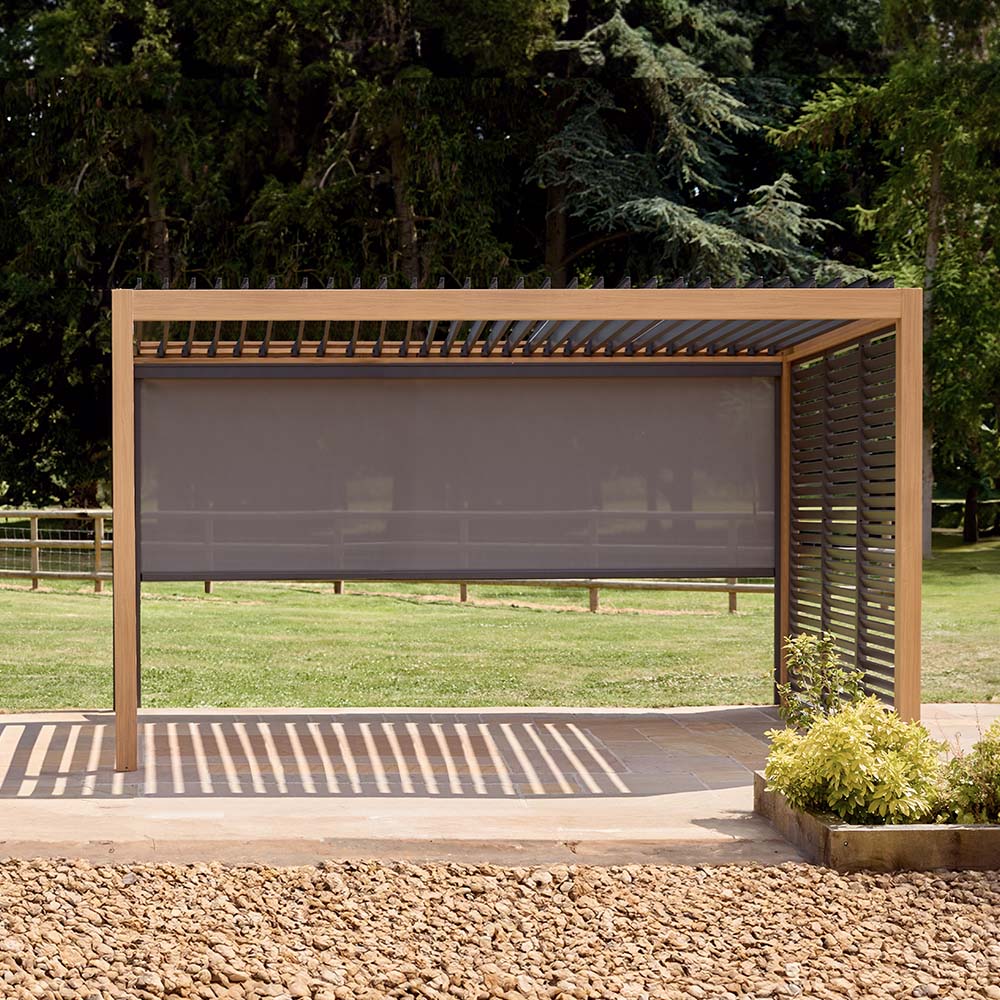 Sanctuary Oak 4 x 3m Pergola mit Lights