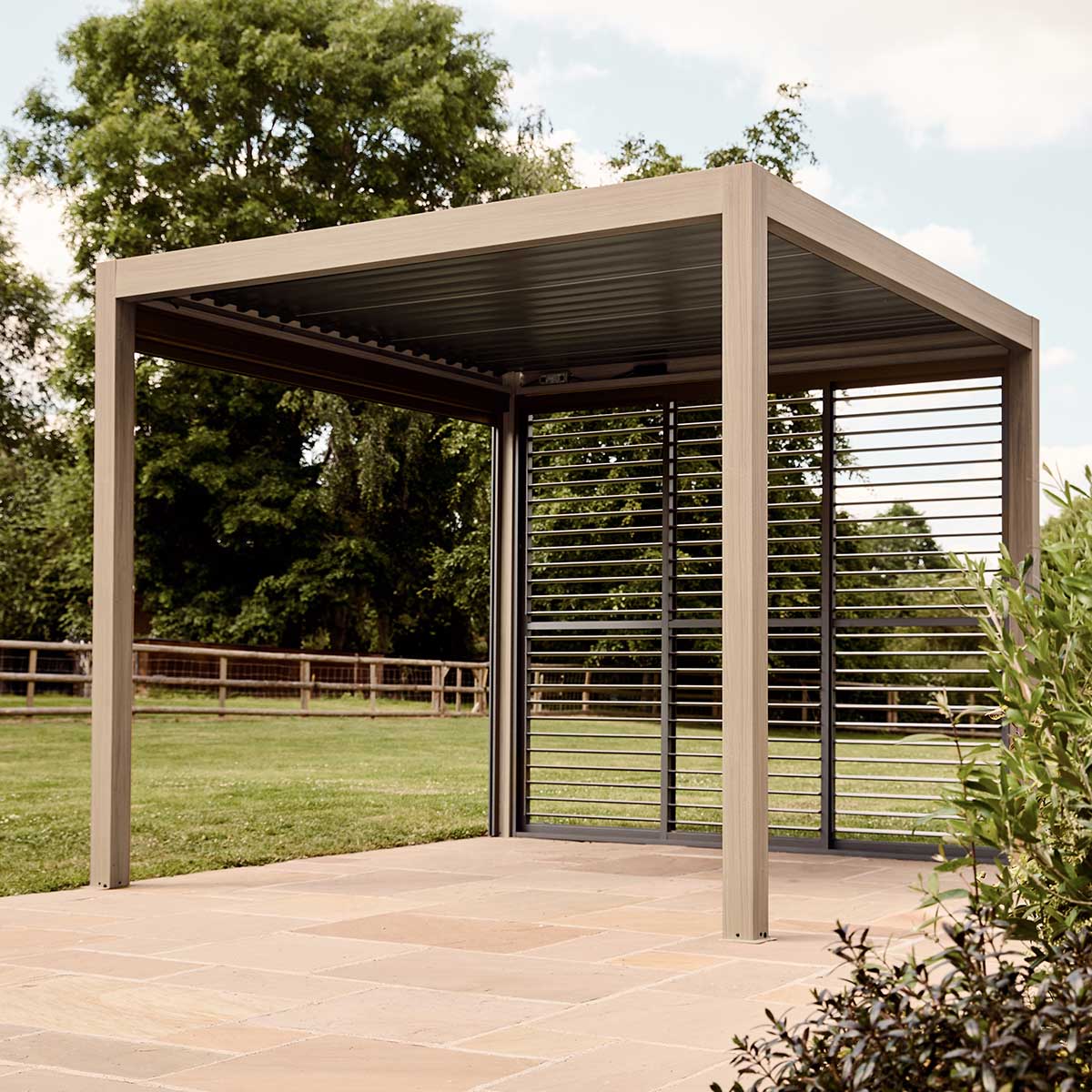 Sanctuary Birch 4 x 3m Pergola mit Lights