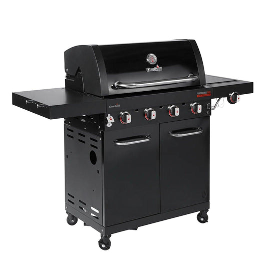 Premium Char-Broil Professional CORE TRU-Infrared 4 Brenner Gas Grill, Schwarz