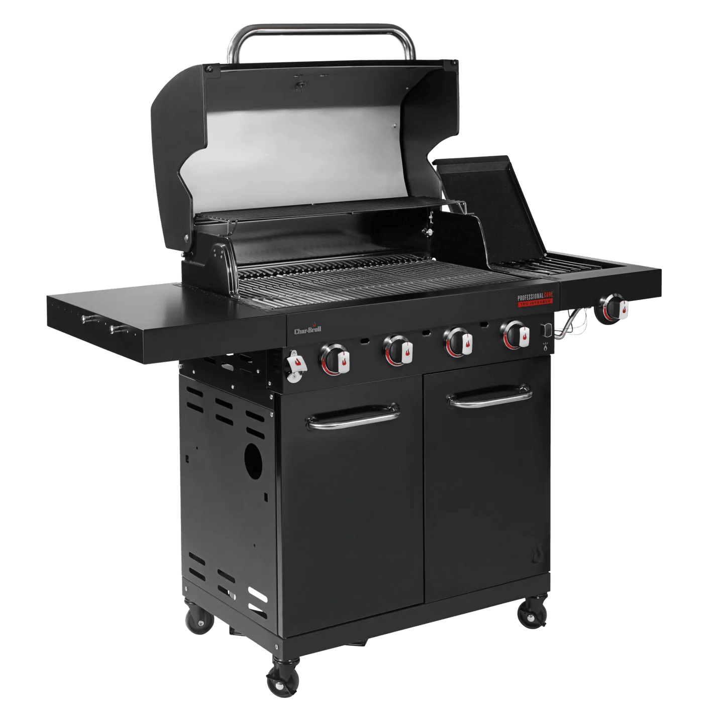 Premium Char-Broil Professional CORE TRU-Infrared 4 Brenner Gas Grill, Schwarz