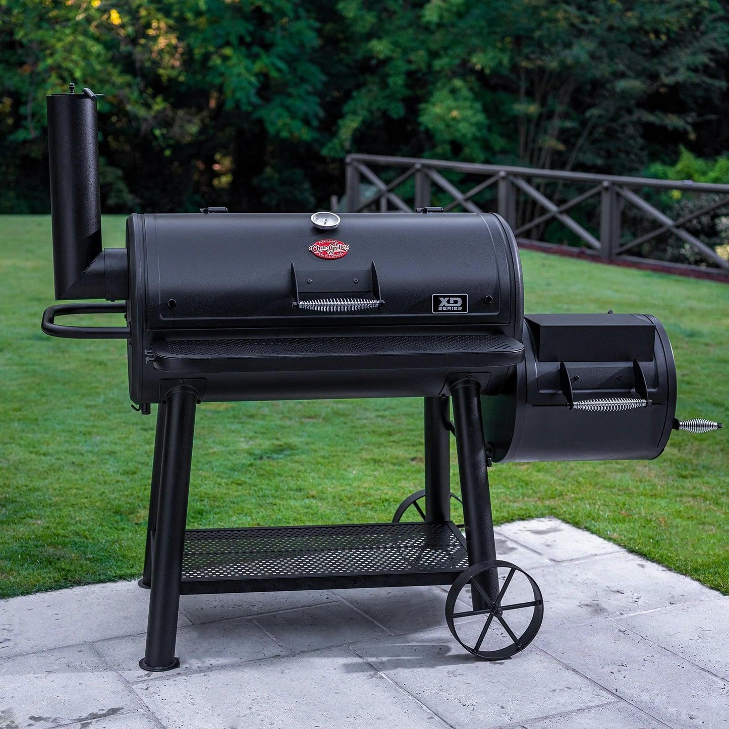 Premium Grund Champ Offset Smoker Char-Griller