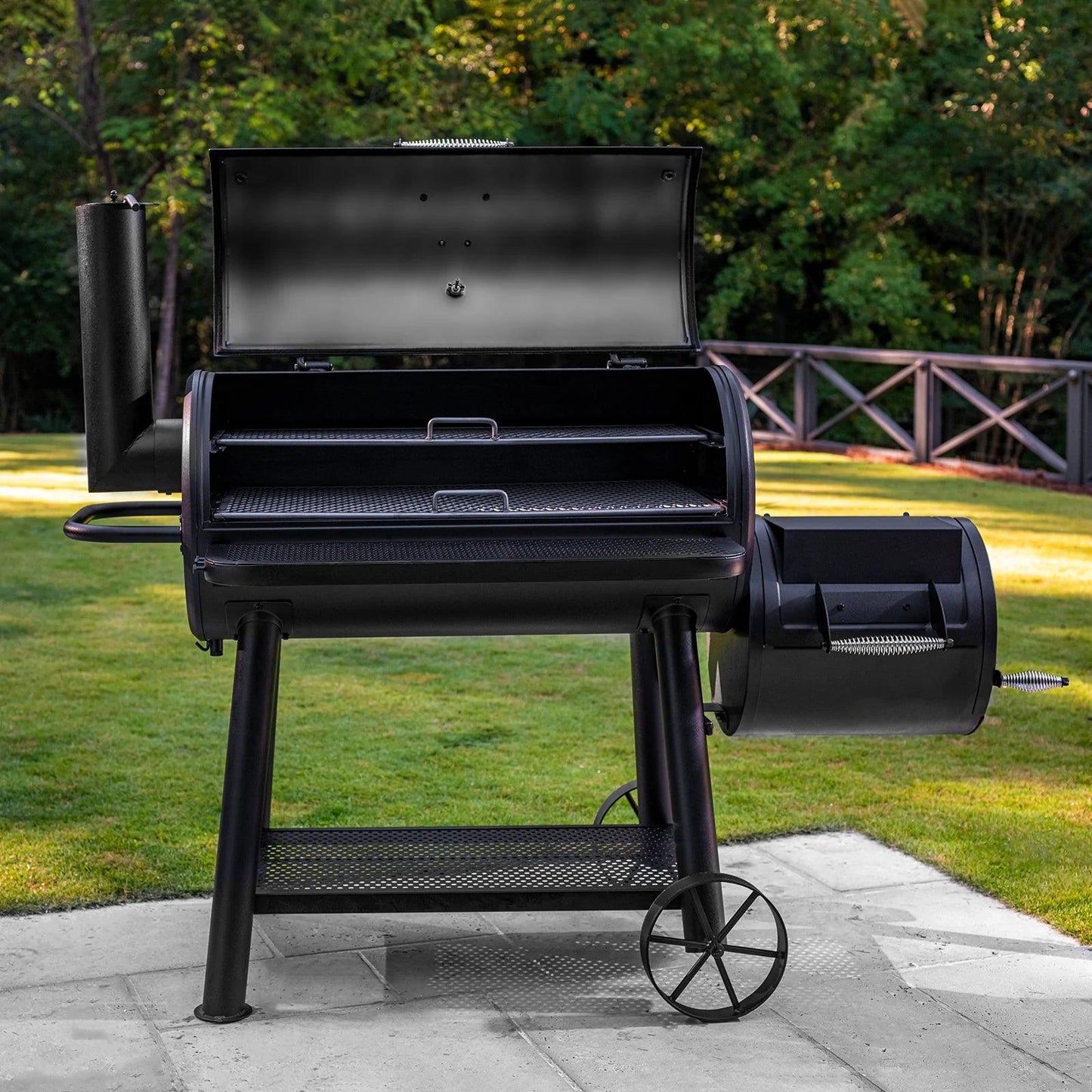 Premium Grund Champ Offset Smoker Char-Griller