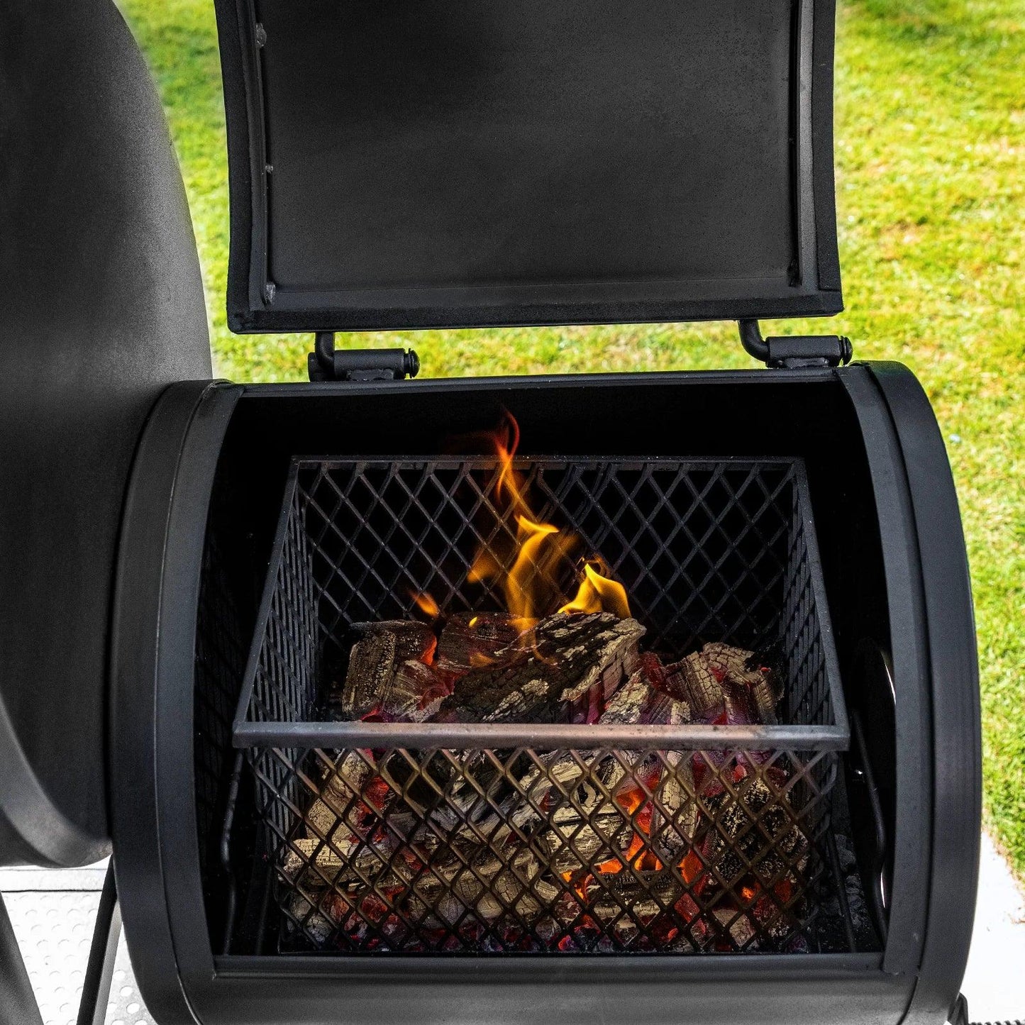 Premium Grund Champ Offset Smoker Char-Griller