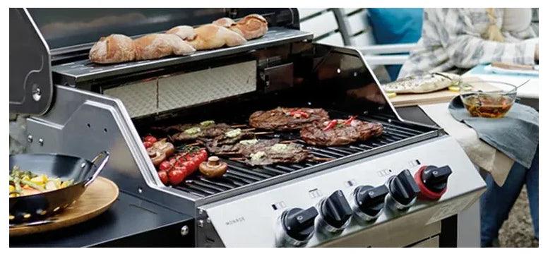 Enders Monroe Pro 4 SIK Turbo Gas Barbecue mit FREE Abdeckung