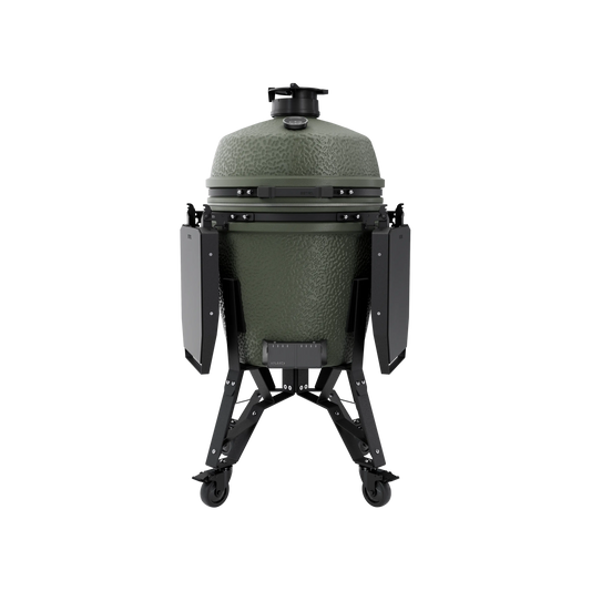 Premium BSTRD. PRO Groß Kamado Grill in Alpine Green