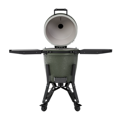 Premium BSTRD. PRO Groß Kamado Grill in Alpine Green