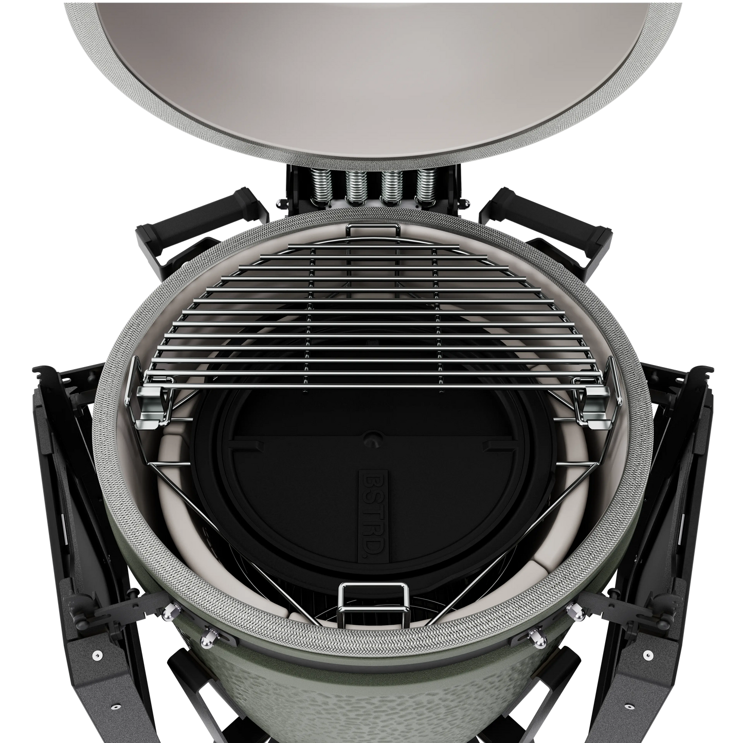 Premium BSTRD. PRO Groß Kamado Grill in Alpine Green