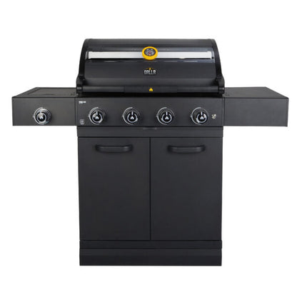 GRLLR Prime G4S 4 Brenner Gas Barbecue mit Side Brenner
