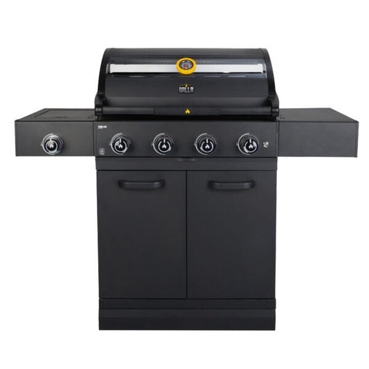 GRLLR Prime G4S 4 Brenner Gas Barbecue mit Side Brenner
