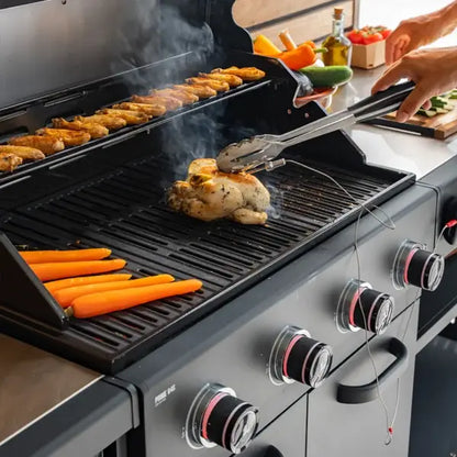 GRLLR Prime G4S 4 Brenner Gas Barbecue mit Side Brenner