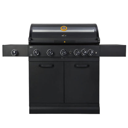 GRLLR Prime G5S 5 Brenner Gas Barbecue mit Back Brenner und Side Brenner