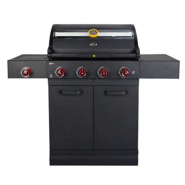 GRLLR Prime G4S 4 Brenner Gas Barbecue mit Side Brenner