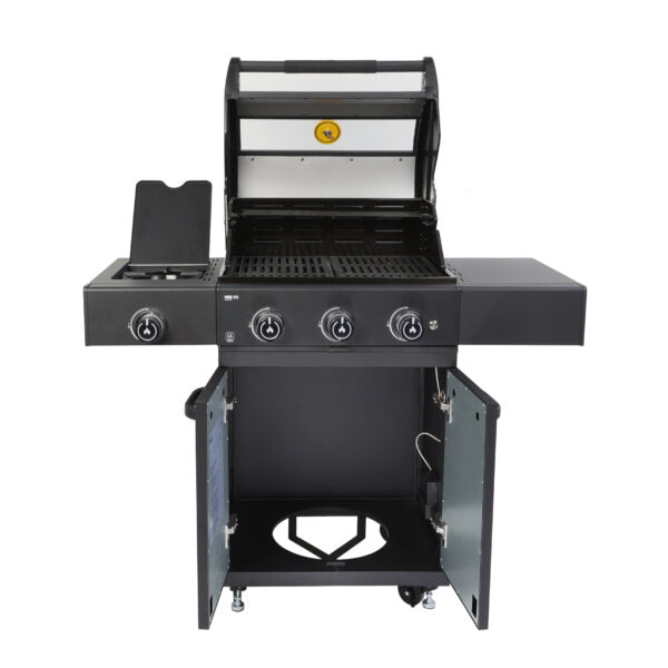 GRLLR Prime G3S 3 Brenner Gas Barbecue mit Side Brenner