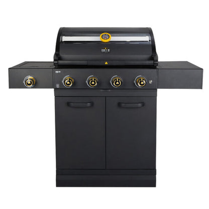 GRLLR Prime G4S 4 Brenner Gas Barbecue mit Side Brenner