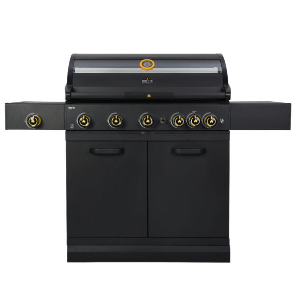 GRLLR Prime G5S 5 Brenner Gas Barbecue mit Back Brenner und Side Brenner