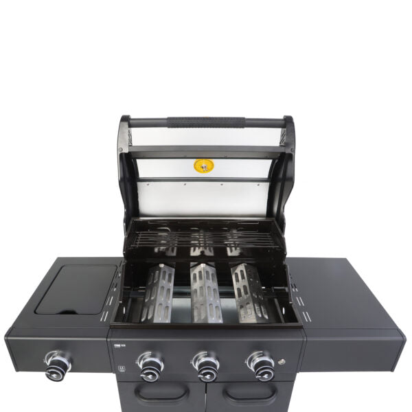 GRLLR Prime G3S 3 Brenner Gas Barbecue mit Side Brenner