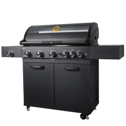 GRLLR Prime G5S 5 Brenner Gas Barbecue mit Back Brenner und Side Brenner