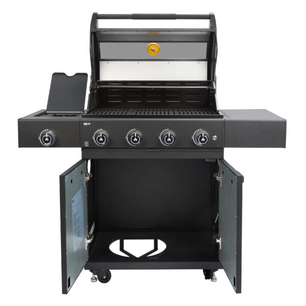 GRLLR Prime G4S 4 Brenner Gas Barbecue mit Side Brenner