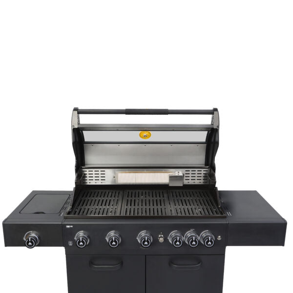 GRLLR Prime G5S 5 Brenner Gas Barbecue mit Back Brenner und Side Brenner